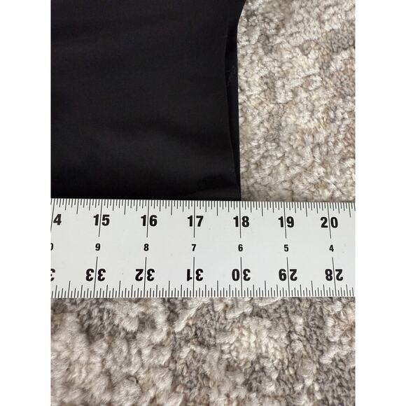 Sunny Leigh Womens Size 6 Cropped Wide Leg Sequin Pants Black Zip Stretch Casual - Picture 8 of 12